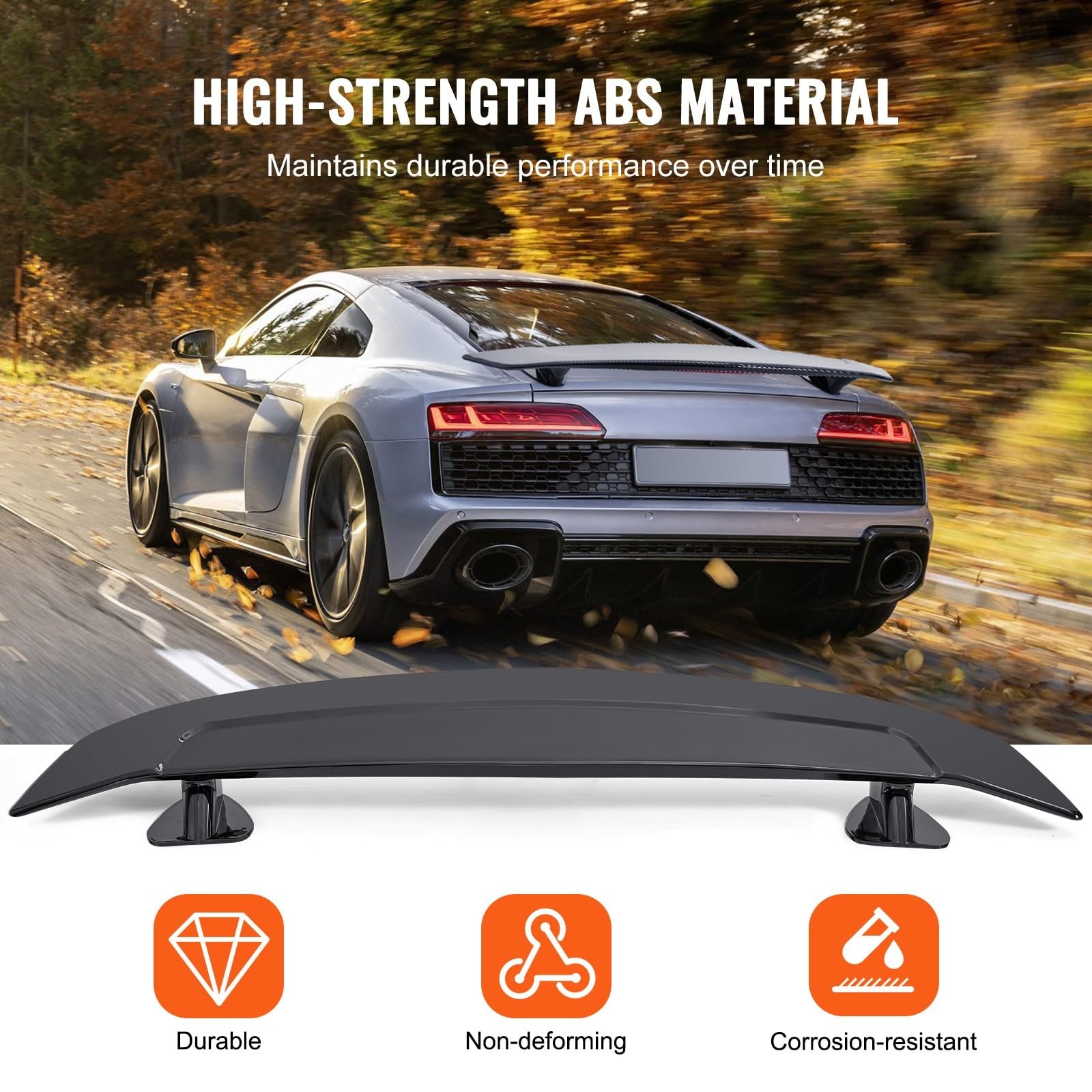 Universal 46.3 Inch Vehicle Rear Spoile