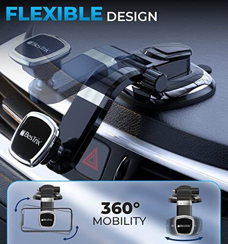 Phone Holder for Car, Magnetic Car Phone Mount
